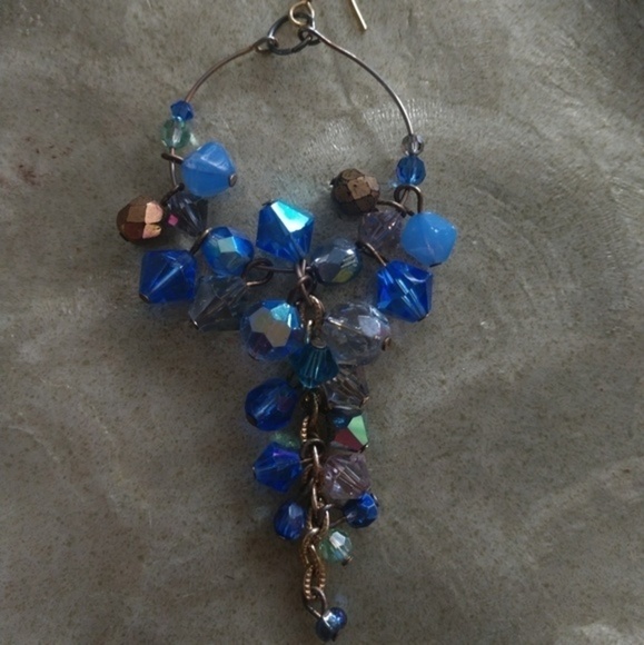 Hand made Swarovski crystal earrings - Picture 2 of 8